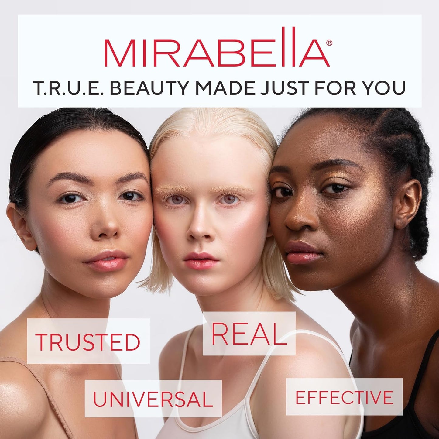 Mirabella Invincible HD Liquid Foundation - Full-Coverage, Moisturizing Makeup for All Skin Types | Dark V