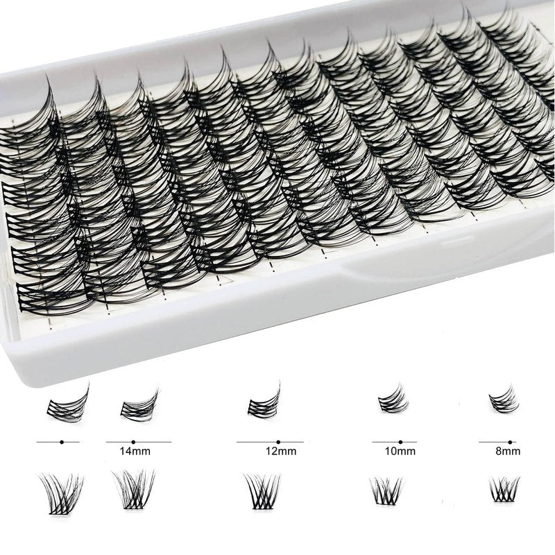 Eyeconic Lashes Co. Eyelash Extension Kit DIY (Natural), Black