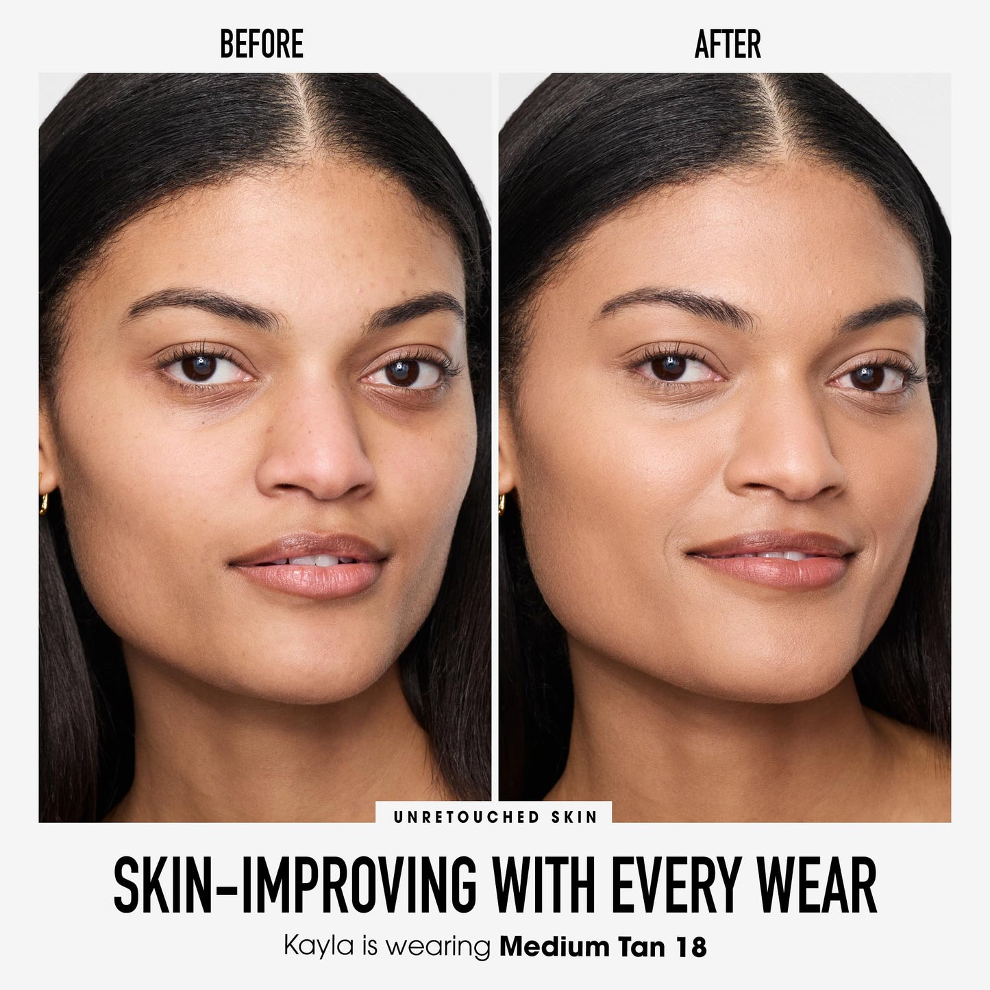 Original Loose Powder Foundation SPF 15, Medium Tan 18, Vegan, Cruelty-Free & Dermatologist-Tested