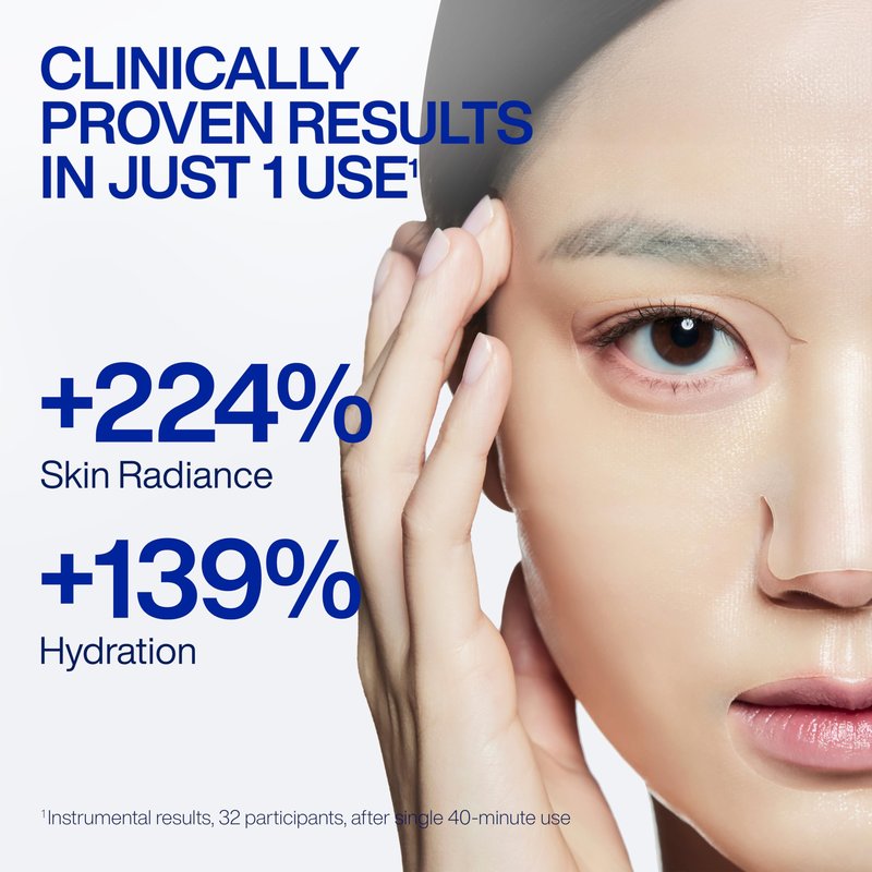 IOPE Retinol Serum in Deep Collagen Gel Mask 5+1 Set | Double-Layered Hydrogel Sheet for High Adhesion, A Full Bottle of Retinol RX 1% Serum, Intense Firming & Plumping, Anti-Aging, Korean Skincare