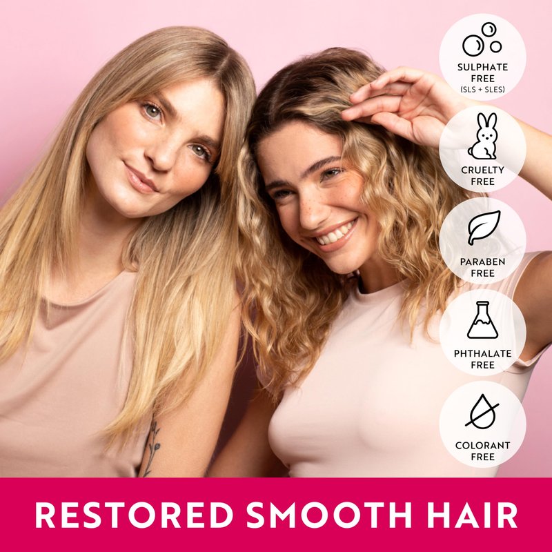 Lu by LatinUs Beauty Rescue Shampoo Set | Hair Repair Shampoo for Dry, Damaged & Color-Treated Hair, Shatavari Infused Glycerin, Daily Repair Hair Products | 12 Fl Oz Each | 2-Pack