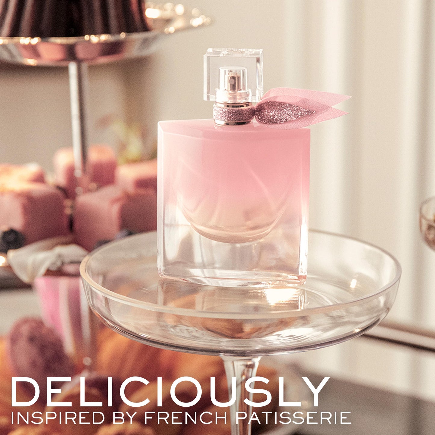 Lancôme La Vie Est Belle La Vie Vanille Nude Eau de Parfum - Long Lasting Fragrance with Notes of Solar Jasmine, Glazed Bourbon Vanilla, White Musk - Floral & Sweet Women's Perfume 0.34 Fl Oz.