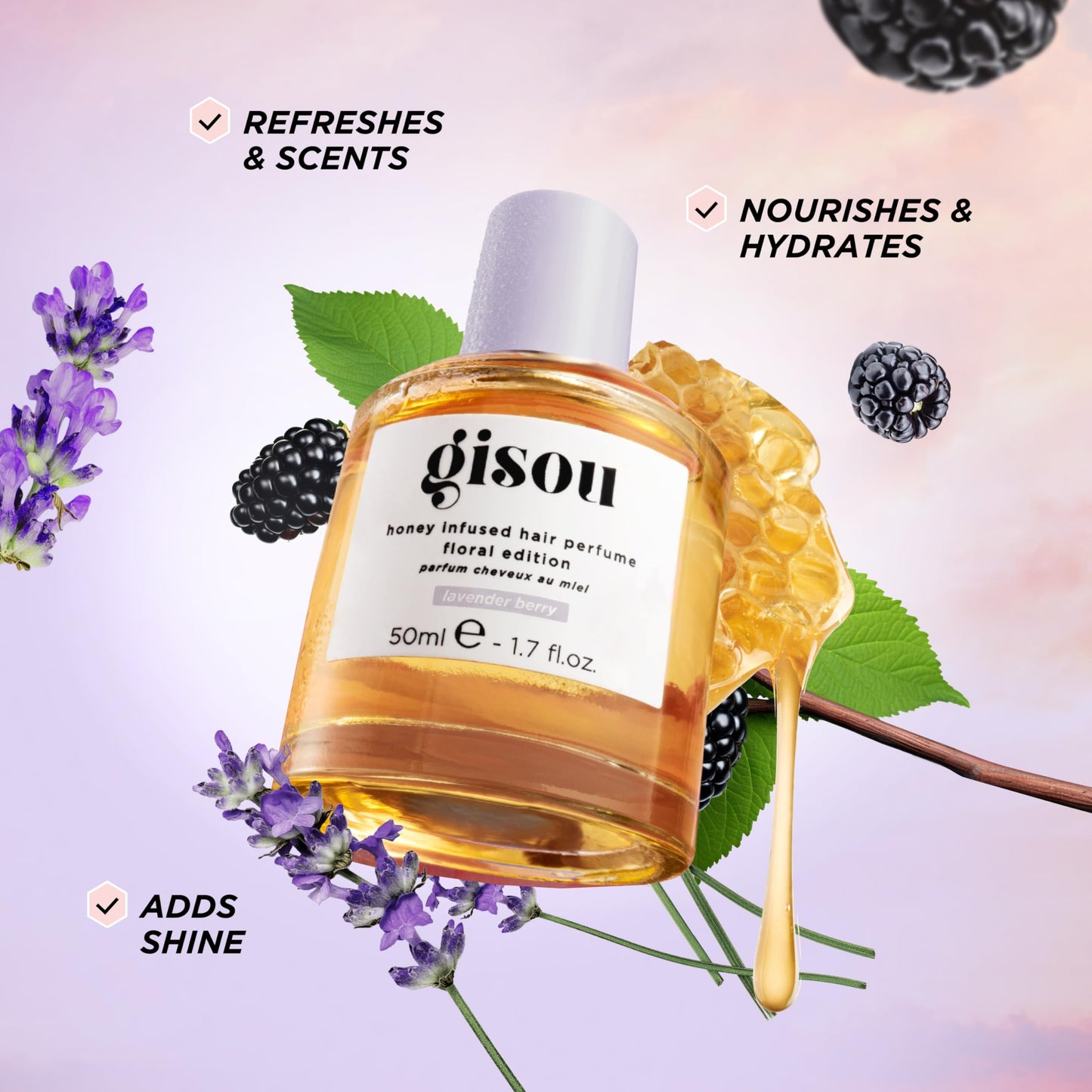 Gisou Honey Infused Hair Perfume (1.7 Fl Oz)