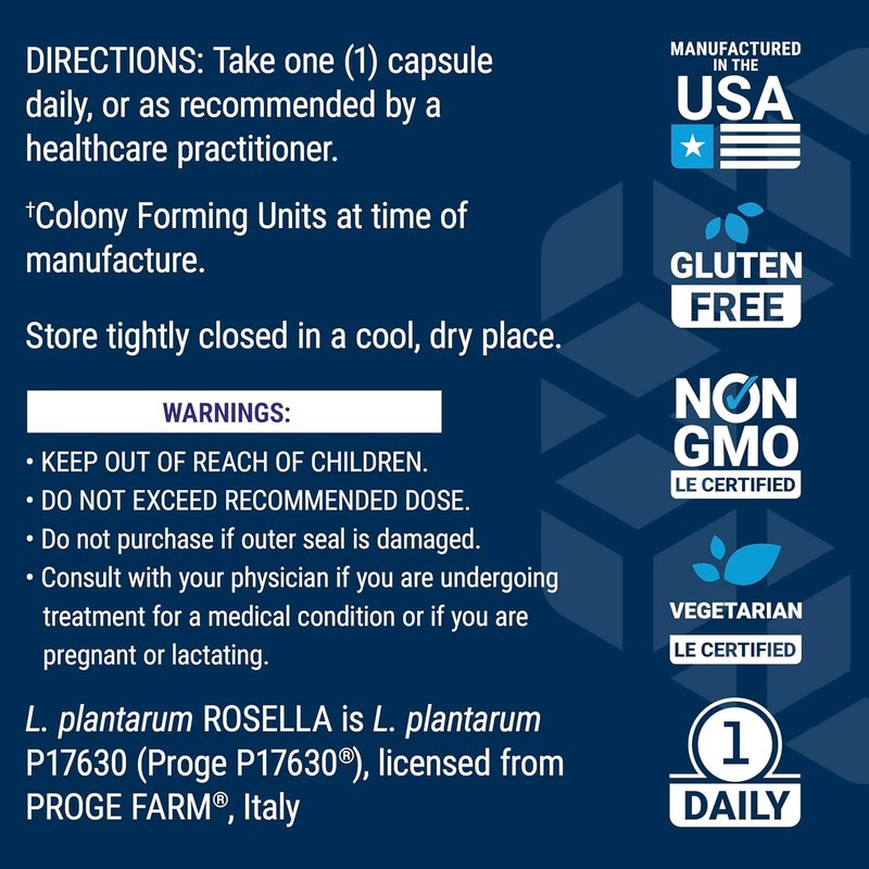 FLORASSIST® Probiotic for Women's Health - Supports Vaginal, Digestive & Immune Health | Gluten-Free, Non-GMO, 30 Capsules