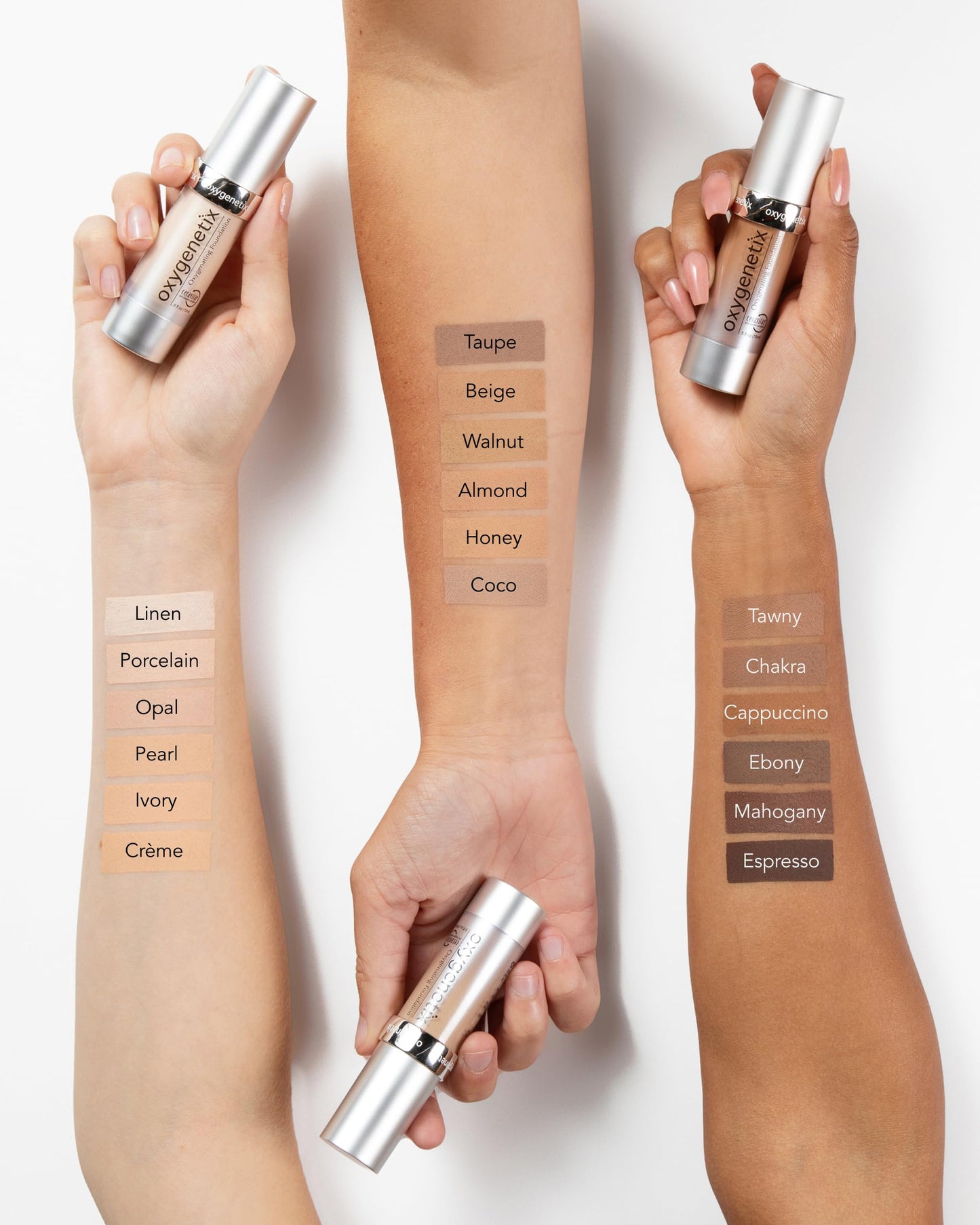 Oxygenetix Oxygenating Foundation – Beige | Breathable Makeup for Face | Buildable Coverage with Weightless Feel | Longwear Foundation for Women | Safe for Sensitive or Laser-Treated Skin