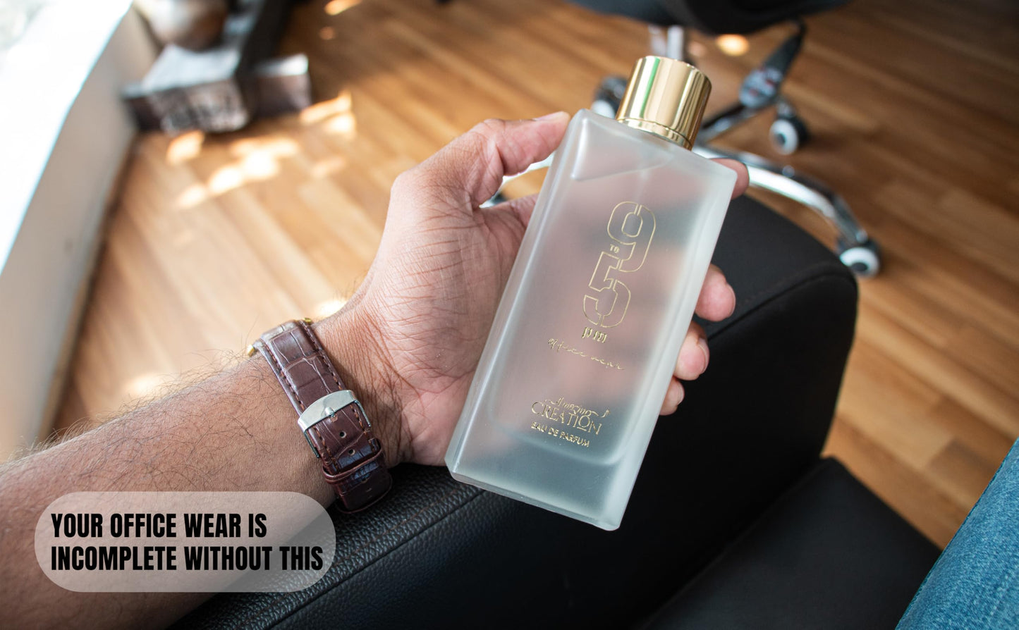 Amazing Creation 9 to 5pm Office Wear EDP for Unisex, 4 fl oz / 120ml