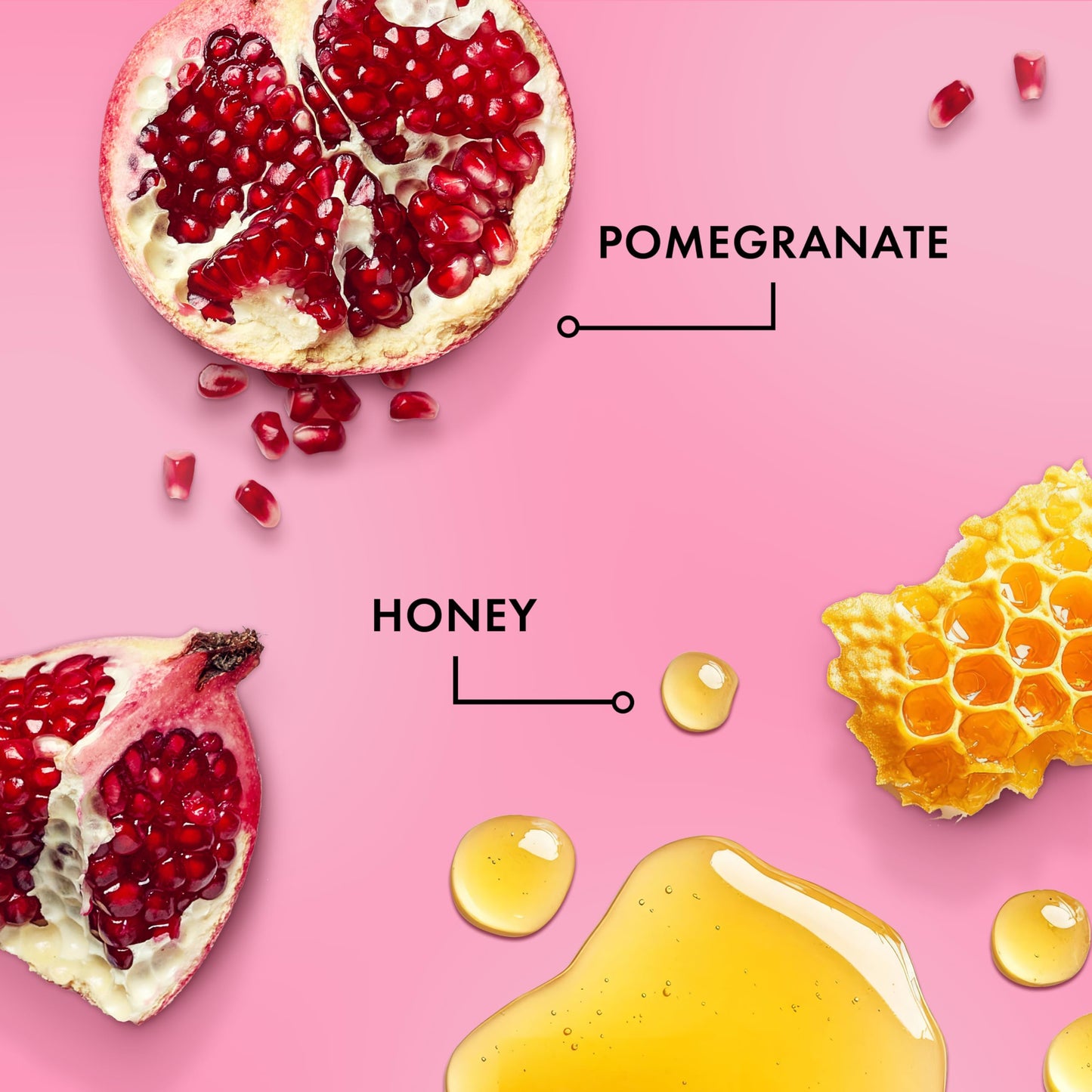 Mielle Organics Pomegranate & Honey Detangling Conditioner for Curly Hair - Deep Moisturizing Conditioner to Help Strengthen Strands, Prevents Breakage and Split Ends & Improves Hydration (32 Fl Oz)