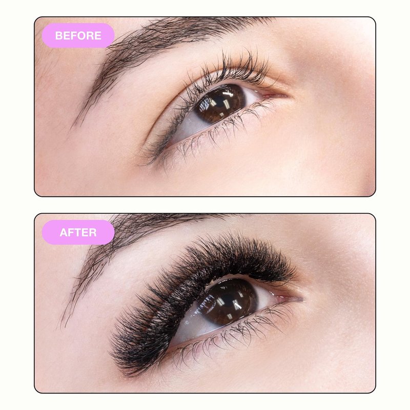 Curacoro Promade Mix 750 Fans - 5D 0.07 Lash Extensions, D Curl 9-10-11mm Mixed Length Handmade Volume Eyelashes, Long-Lasting Professional Lash Fans