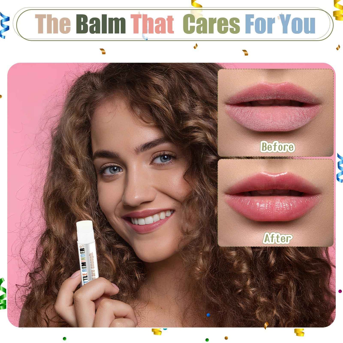 Swiffen 24 Pcs Christmas Bulk Gift for Coworkers Inspirational Appreciation Lip Balms Lemon Flavor with Funny Thank You Card Gift for Employee Staff