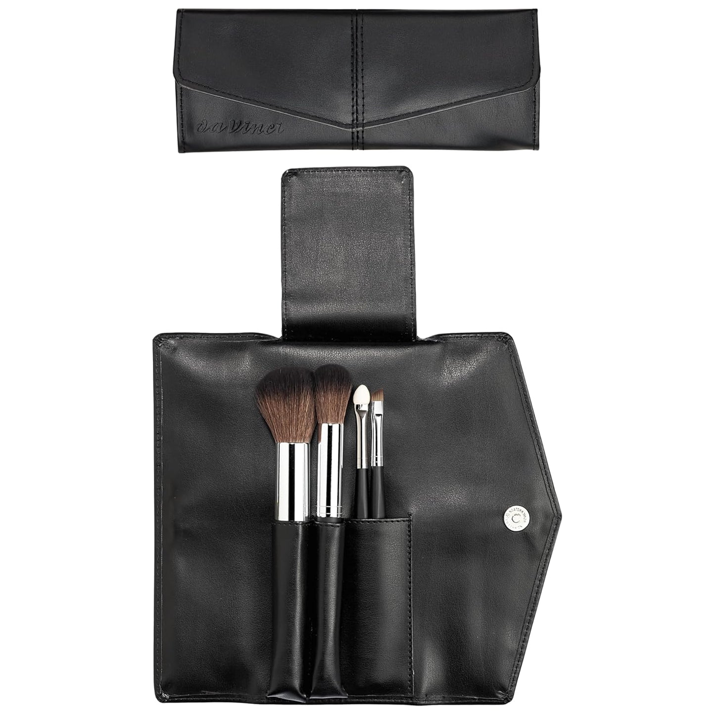 da Vinci Brush Set - 4-Piece Artist Brushes with Travel Case | Made in Germany