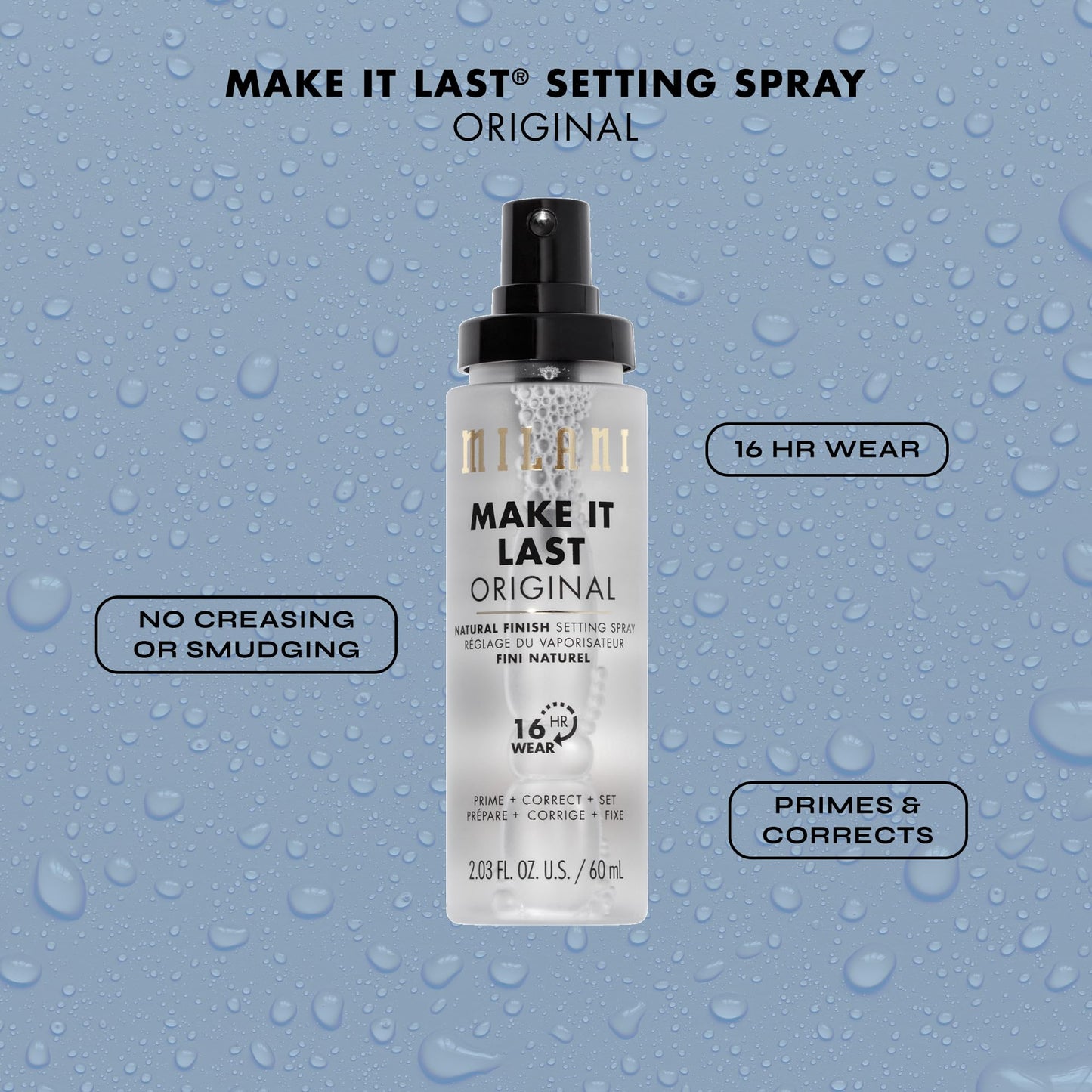 Milani Highly Rated Lash Extensions Tubing Mascara for Added Length and Lift + Keep It Full Maxxx Balmshell Lip Plumping Balm - Balmshell + Make It Last Original - Natural Finish Setting Spray 3-in-1