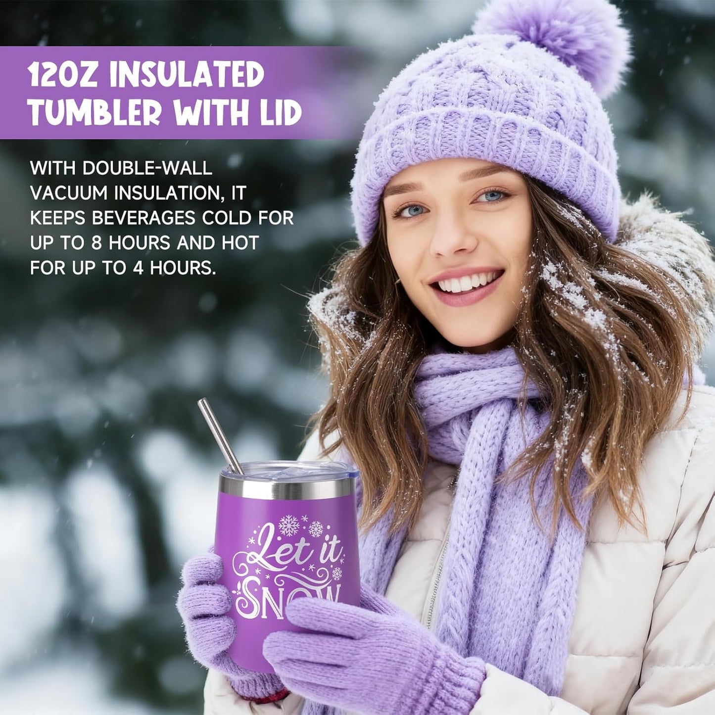 Advent Calendar 2025 - 12 Days of Unique Lavender Spa Gifts for Women | Self-Care Basket with Coffee Mug & Bath Items
