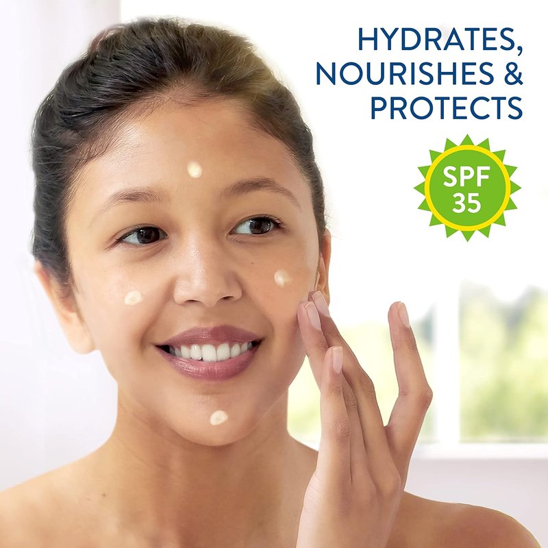 Cetaphil Daily Facial Cleanser & SPF Moisturizer Kit - 20 oz Cleanser + 3 oz SPF 35 Moisturizer for Sensitive Skin
