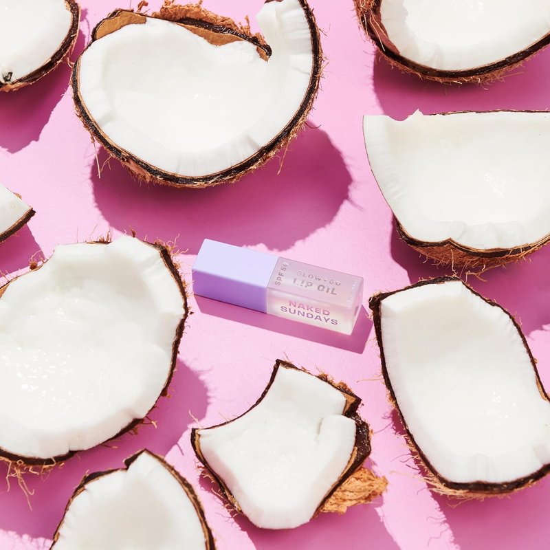 Glow & Go Lip Oil SPF 50 - Moisturizing Lip Protection with Coconut Flavor | 4.5ml