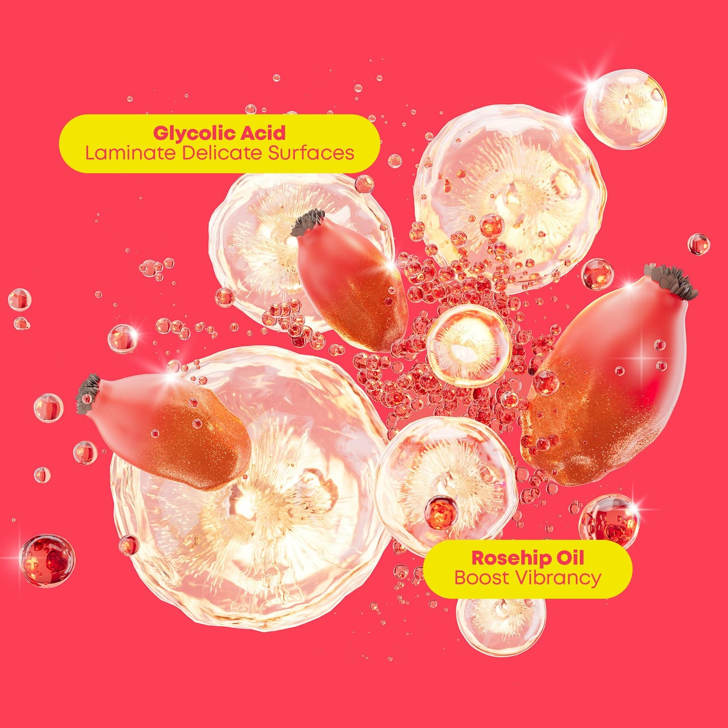 MATRIX Glow Mania Shampoo - Enhances Shine and Moisturizes, Gently Cleanses and Preserves & Protects Color Vibrancy, For Dull and Color-Treated Hair, Sulfate-Free, With Glycolic Acid & Rosehip Oil