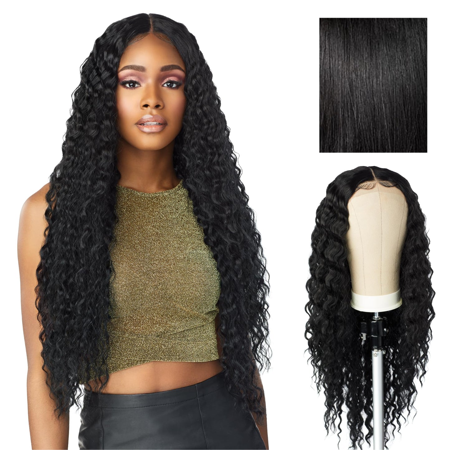 Sensationnel Butta LaceWig-Unit 3, Jet Black 1