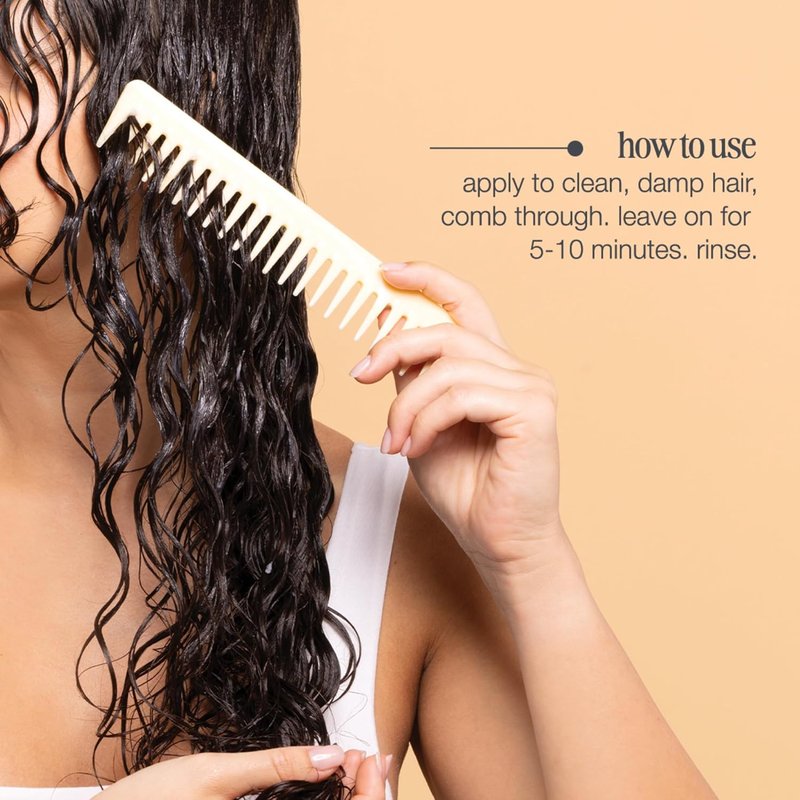 Curl Passion Mask - Nourishing Hydrating Treatment for Frizzy Curly Hair | 8.8 oz