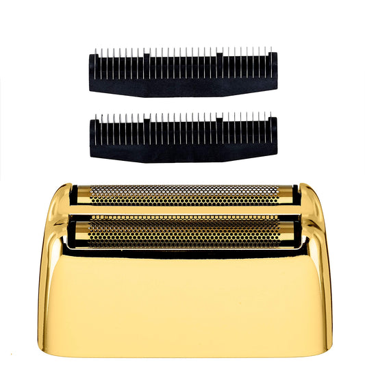 BaBylissPRO Barberology Professional FXRF2G GOLDFX Replacement Double Foil Shaver Head with 2 Cutters