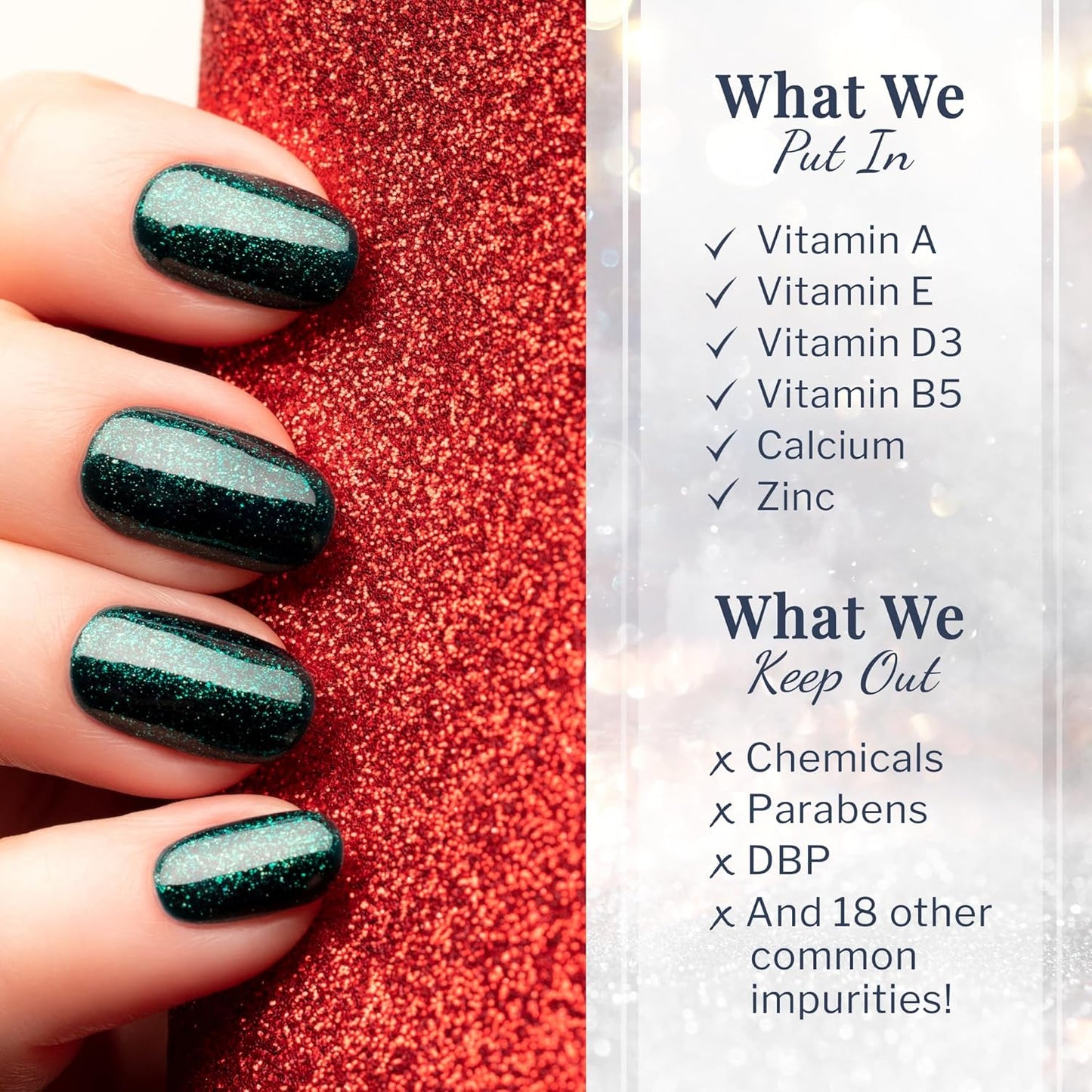 Holidazzle Nail Dipping Powder - SNS 1.5 oz Annas Cloak (HD10) for Stunning Nails