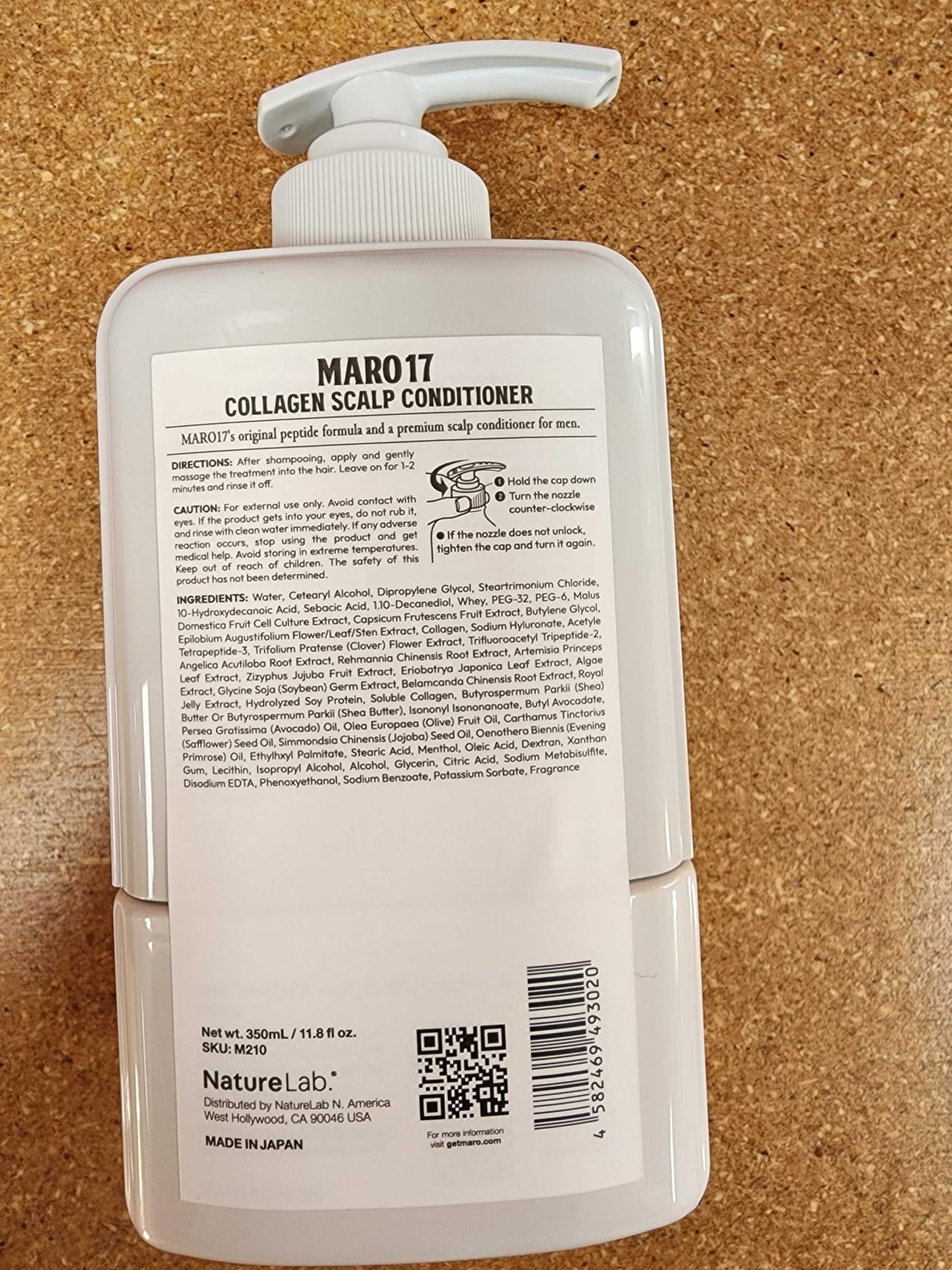 MARO17 Japan's #1 Collagen Shampoo Perfect Wash & Conditioner Duo - Moisturizing, Hair Thickening Shampoo & Conditioner Set - Cleanses Dirt & Regenerate Collagen to Support Healthy Scalp & Fuller Hair