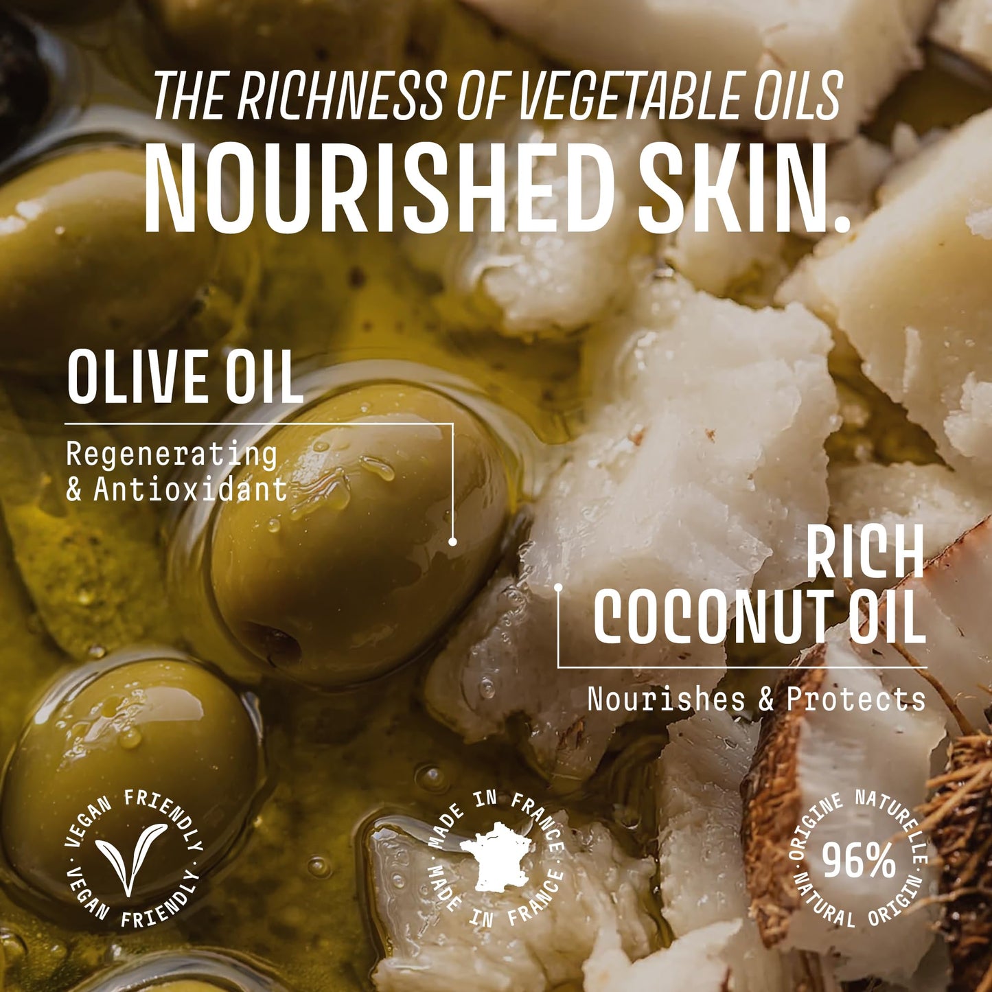 Panier des Sens Orange Blossom Hand Soap - Premium Liquid Soap for Kitchen and Bathroom – French Savon de Marseille, Natural Hand Wash (97% Ingredients), Gentle & Moisturizing, 16.9 fl oz