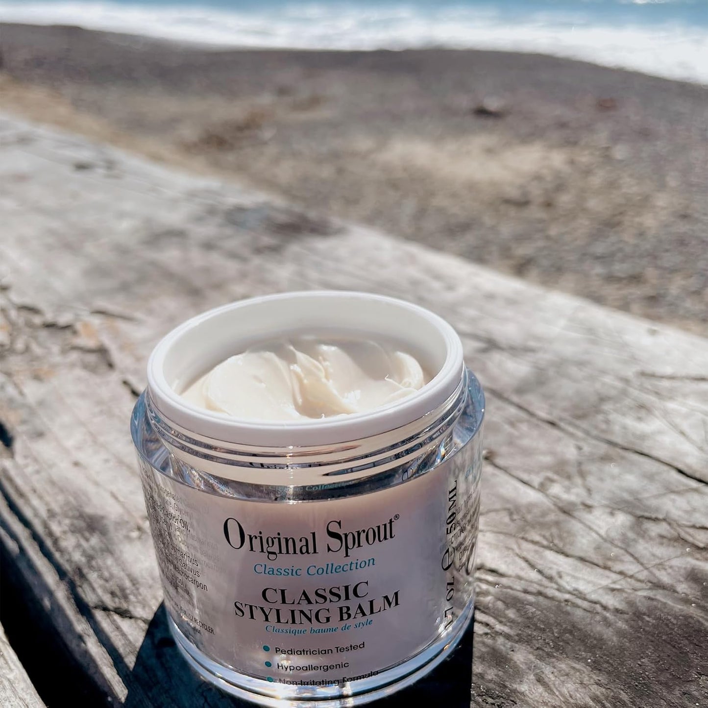 Original Sprout Classic Styling Balm - Firm Hold for All Hair Types | 1.7 oz Jar