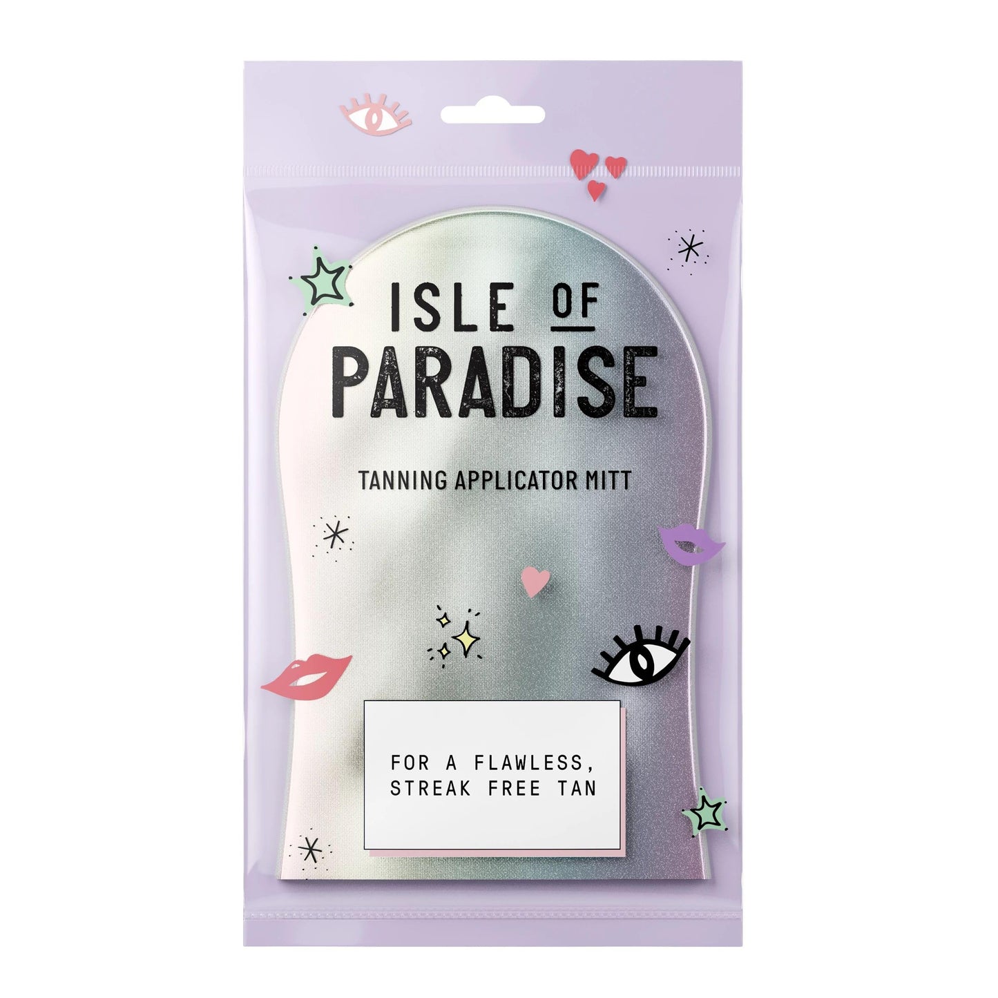 Isle of Paradise Tanning Applicator Mitt, Water Resistant & Streak Free Self-Tan Applicator, Protect Hands, Machine Washable & Reusable, 1 Count