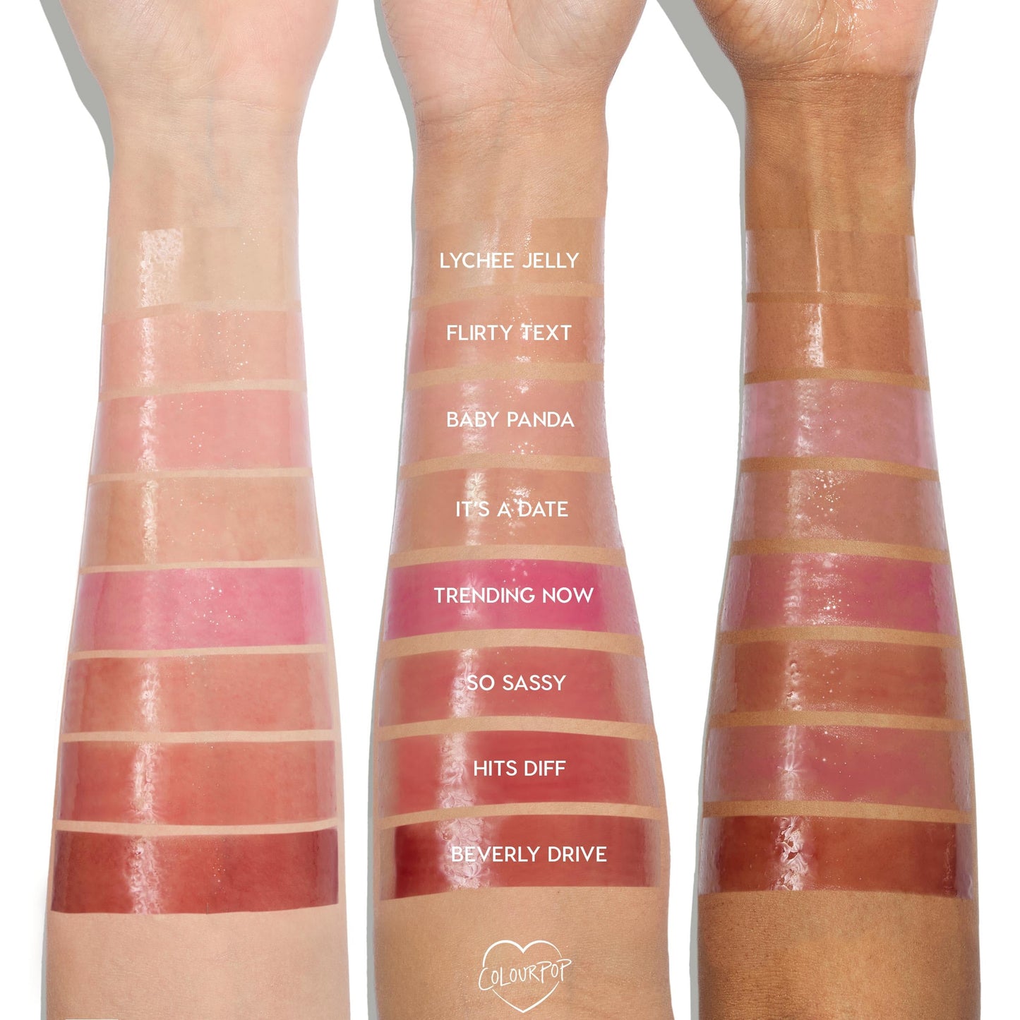 ColourPop So Juicy Plumping Glossy Lip Oil - Hydrating & Plumping Lip Oil with a Sheer Wash of Non-Sticky Color - Infused with Peptides, Ceramides & Ginger
