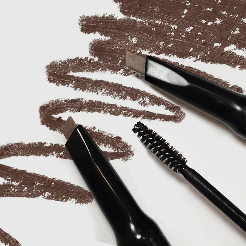 Smashbox Brow Tech Matte Eyebrow Pencil | Waterproof, Smudge Proof + Long Lasting Brow Pencil with Spoolie Brush, Brunette