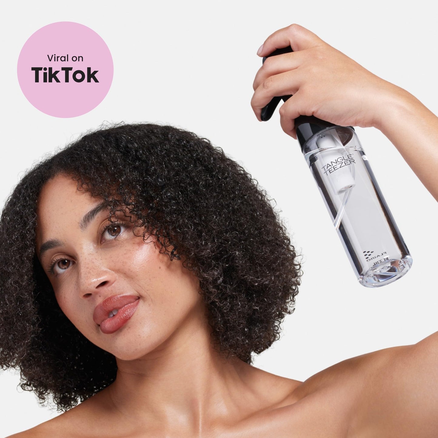 TANGLE TEEZER Fine Mist Spray Bottle, Continuous Mist for Detangling and Hairstyling