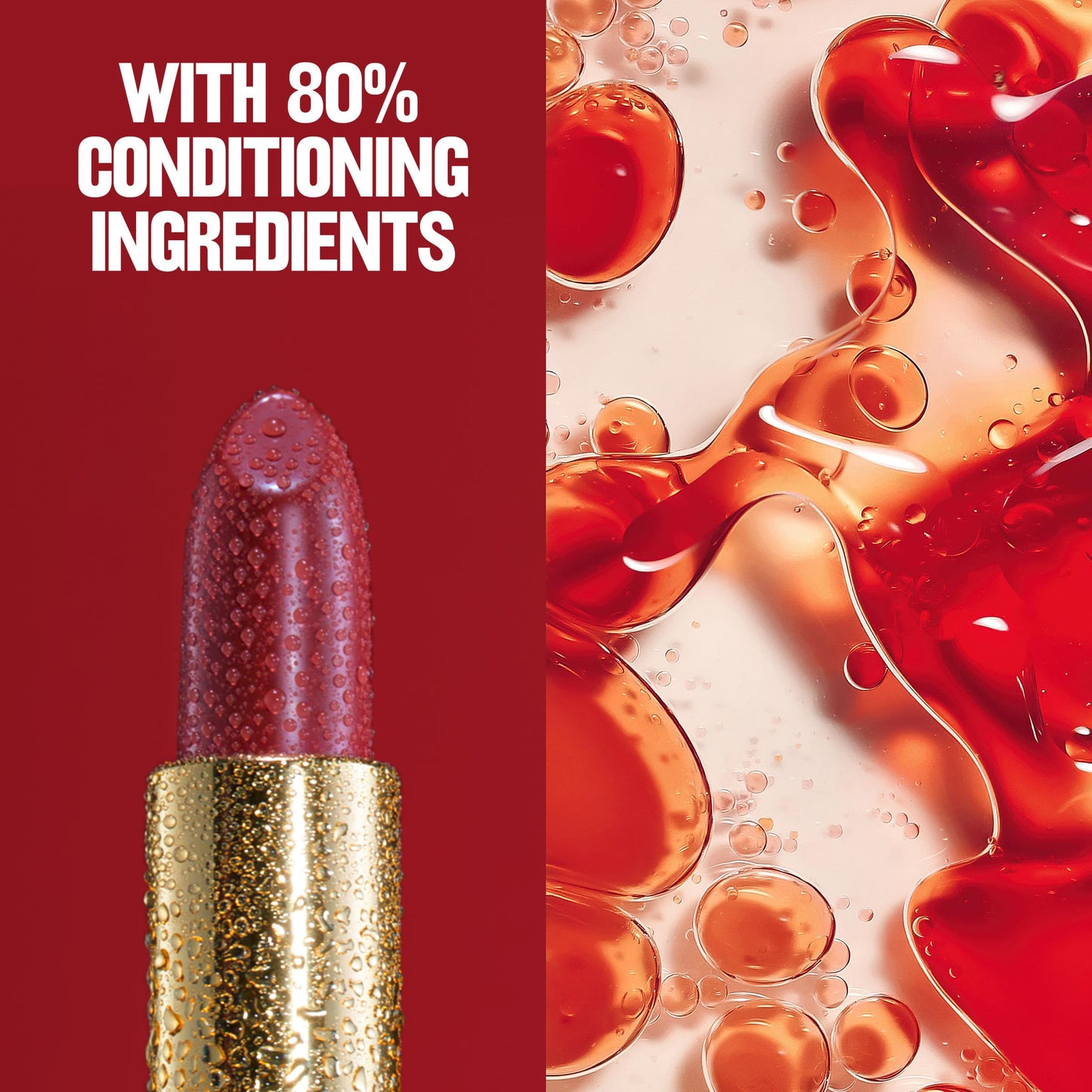 REVLON Super Lustrous Lipstick Gift Set, 5-Piece, Creamy Formula, Moisturized Feel, 755 Bare It All, 477 Black Cherry, 535 Rum Raisin, 805 Candied Rose, 810 Uncut Ruby