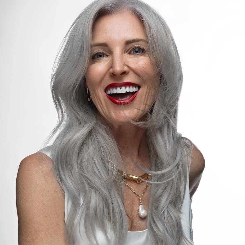 AGE beautiful Icy Lavender Demi Hair Toner, 5-Minute Cream Toner to Blend & Enhance Gray Hair with Cool Violet Tones, Eliminates Brass, Ammonia-Free, Professional Salon Color
