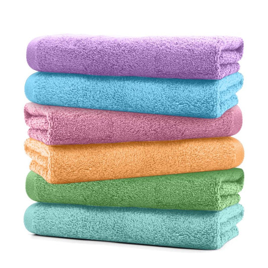 12 x 12 Inches Assorted Color (Dark) Wash Cloths Bulk, 48 Pack Face Cloths, Hand Towels for Bathroom, Cotton Washcloths Set, Soft Cleaning Rags for Bath, Body, Spa, Gym, Kitchen, Dish
