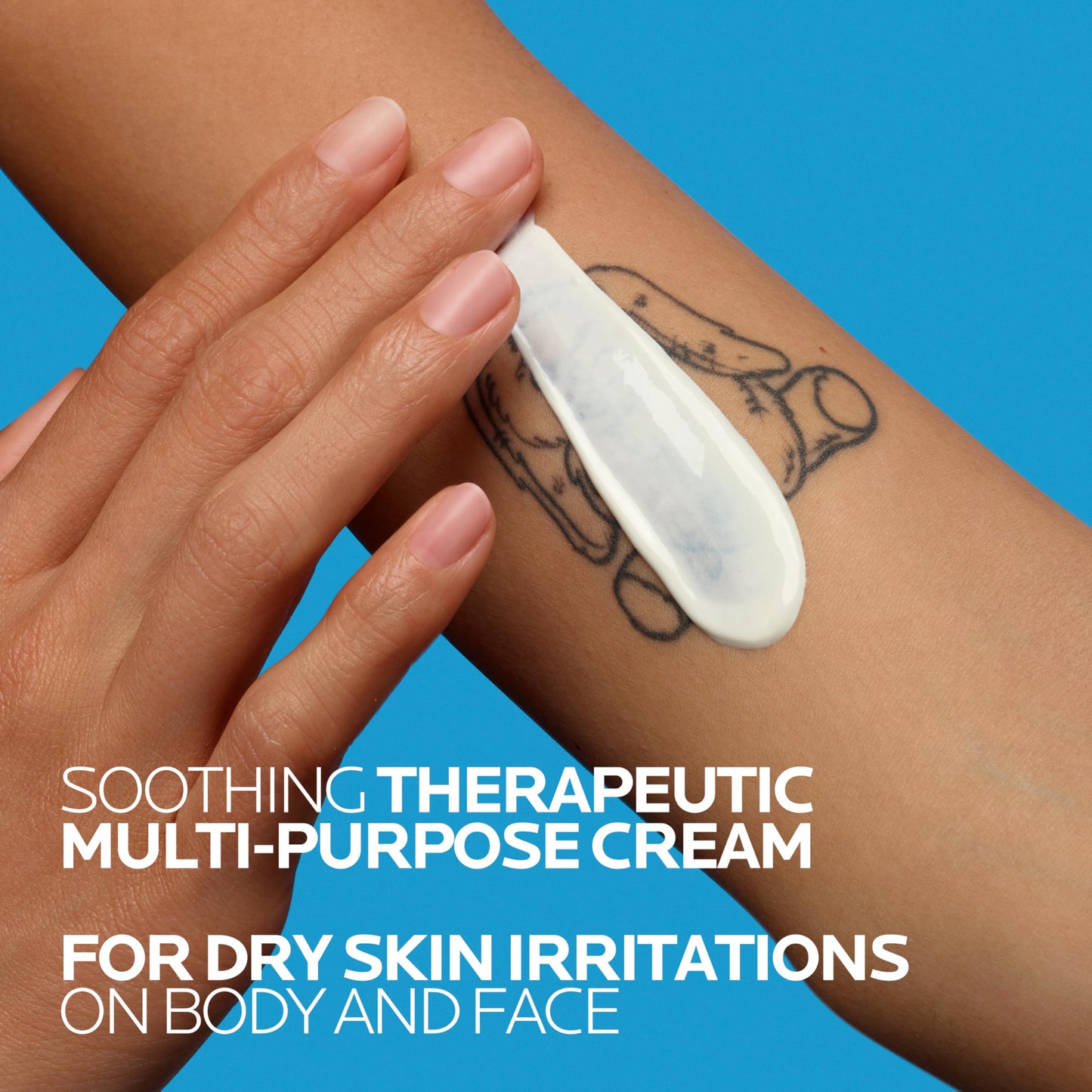 La Roche-Posay Cicaplast Balm B5+,Madecassoside + Shea Butter + Vitamin B5 Panthenol,Healing Ointment & Therapeutic Multi Purpose Calming Cream for Dry & Irritated Skin,Paraben Free,100ml,(Pack of 2)