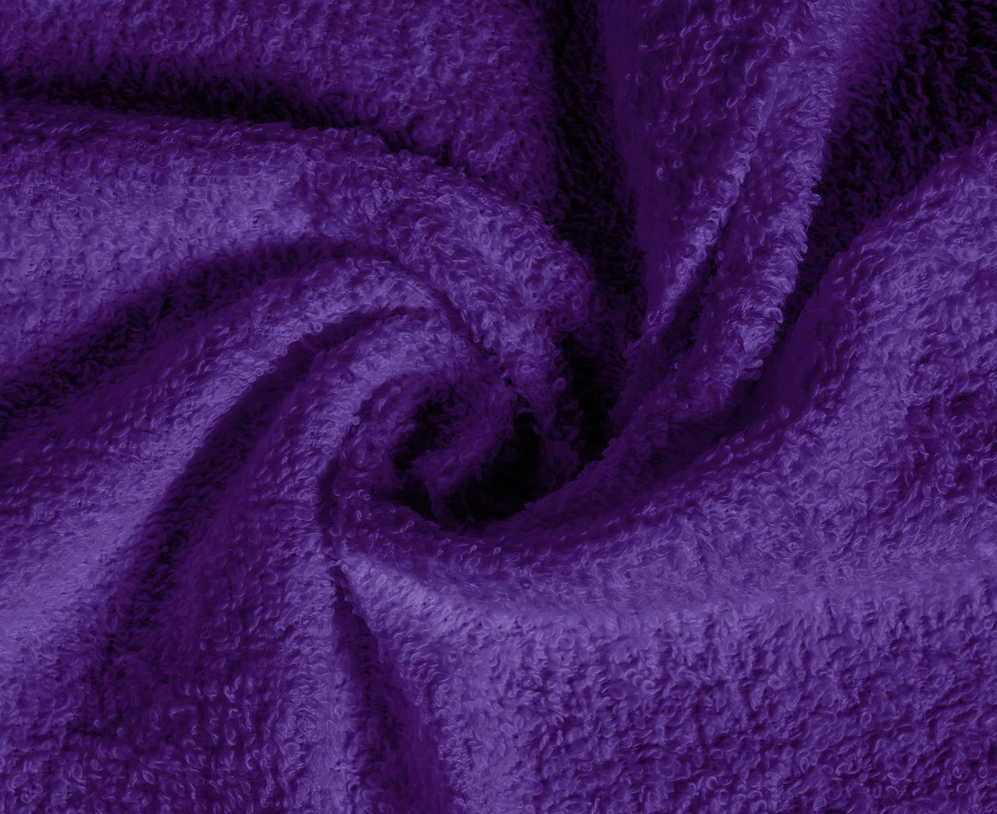 Softolle 100% Cotton Washcloths 24 Pack (12x12 Inches) Soft, Highly Absorbent Washcloth, Face Towels, Wash Cloths for Face, Ring Spun, Bulk Pack (Purple)