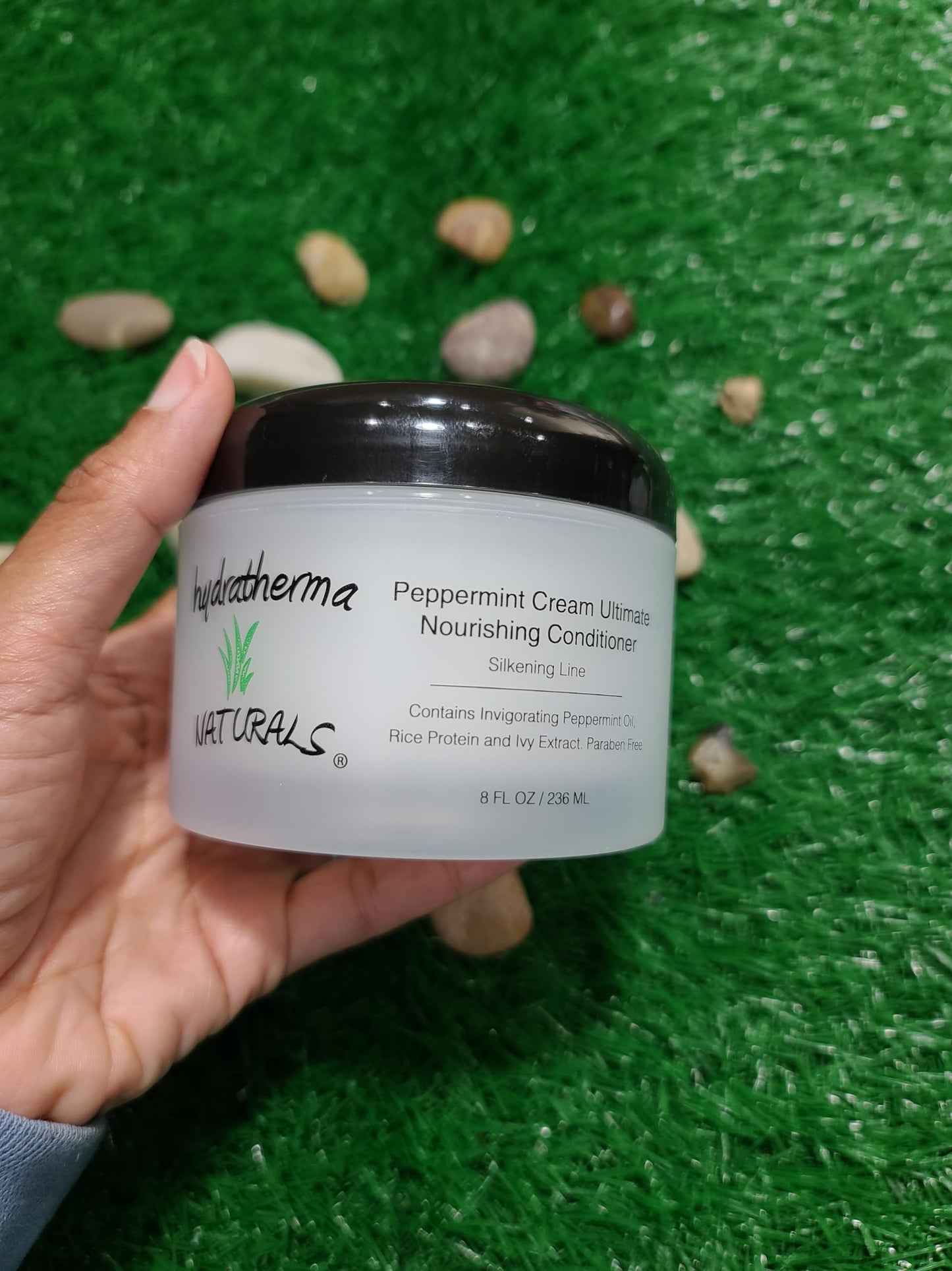 Hydratherma Naturals PEPPERMINT CREAM ULTIMATE NOURISHING CONDITIONER 8 oz