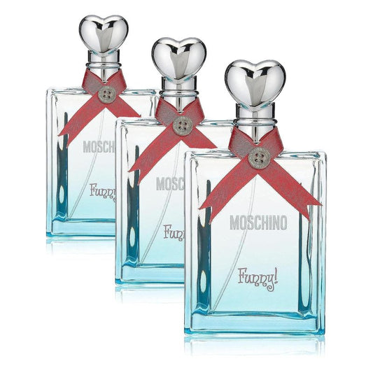 Moschino Funny Eau De Toilette Spray for Women, 3.4 Ounce
