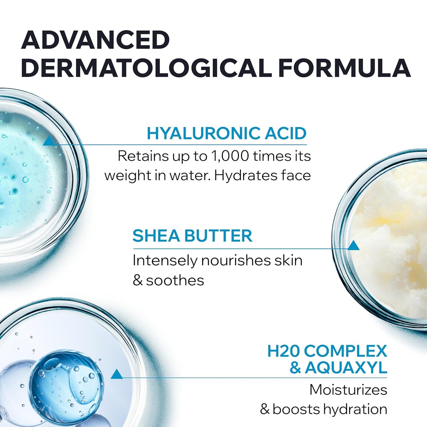 Uriage Rich Water Cream - Moisturizing Face Cream with Hyaluronic Acid | 24-Hour Hydration & Radiance Boost