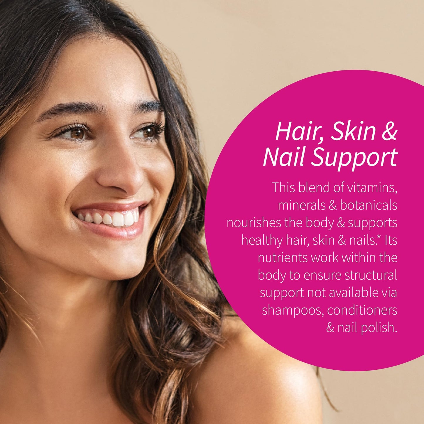Applied Nutrition Longer Stronger Hair & Nails - 60 Liquid Soft-Gels, Pack of 2 - Biotin, Silica & Collagen - 60 Servings