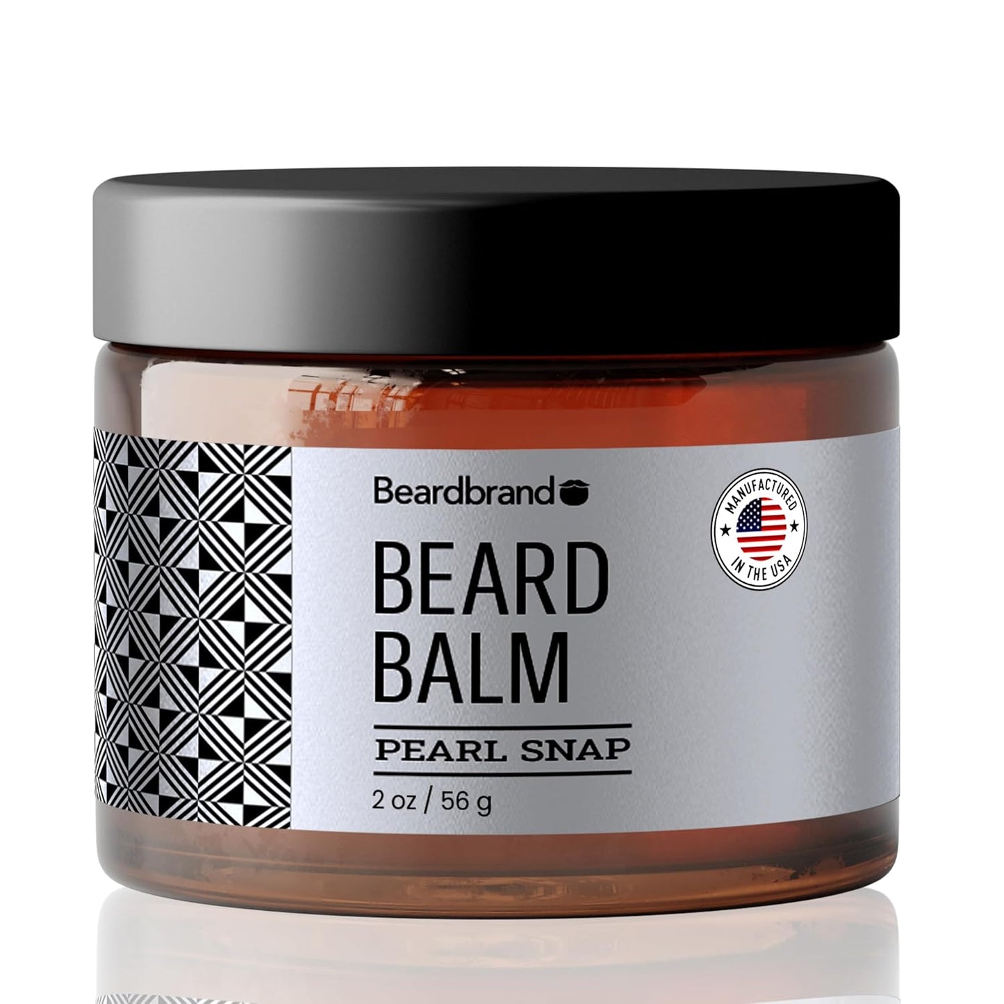 Beard Balm for Men - Travel Pack for Thicker Beards | Pearl Snap Scent, Natural Ingredients - 2 oz