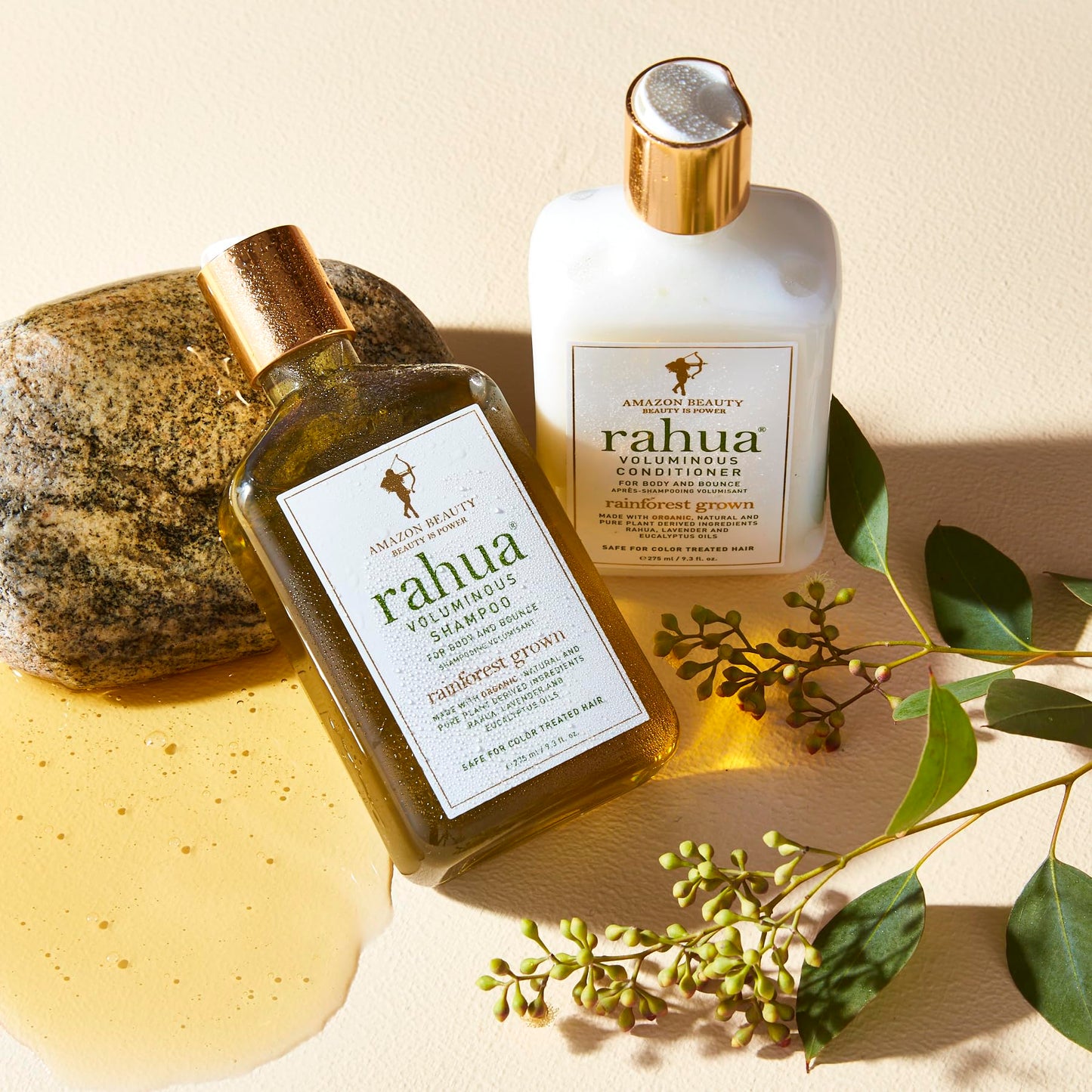 Rahua Voluminous Conditioner - Natural Volumizing Shampoo for Fine to Medium Hair - Sulfate Free Clarifying Hair Care with Rahua Oil, Lemongrass & Green Tea - Organic, Vegan & Color Safe - 9.3 Fl Oz