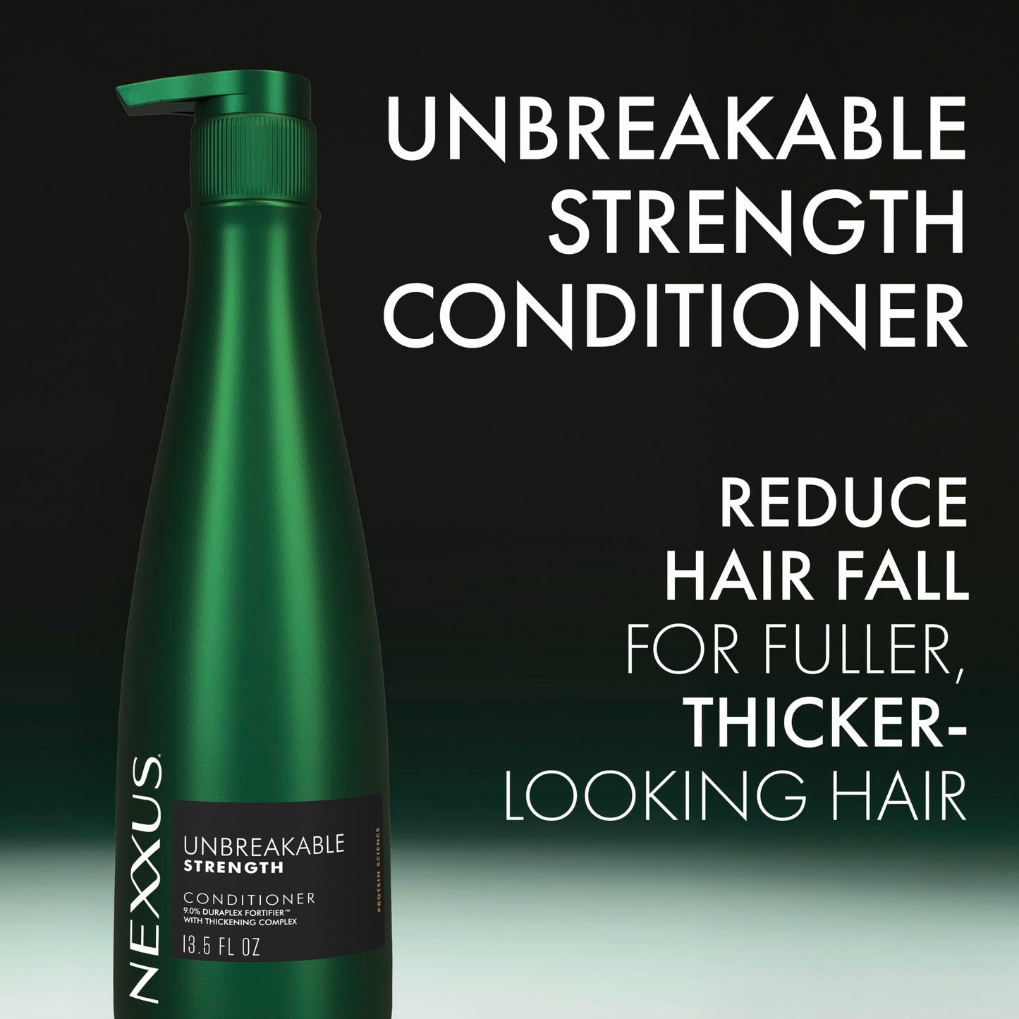 Nexxus Unbreakable Anti Breakage Conditioner for Strengthening for Fine and Thin Hair Hair Care Powered by DURAPLEX FORITIFIER Technology with Thickening Complex 13.5