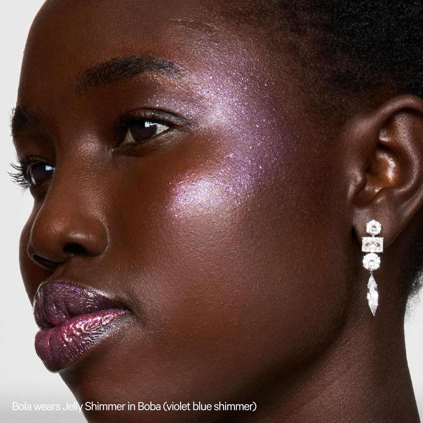 Milk Makeup Cooling Water Jelly Shimmer – Buildable Face + Body Highlighter Stick for Sheer Shimmery Glow – Long-Lasting, Hydrating, Glitter Free Formula