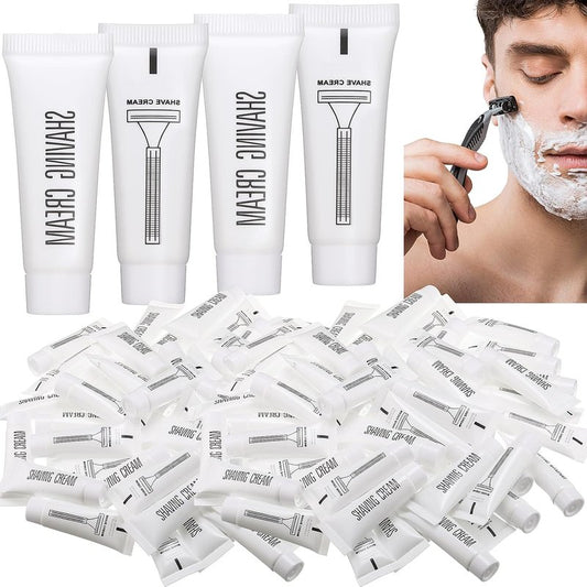 Disposable Shaving Cream | Travel Size 10ml | Ideal for Hotels, Camping & Toiletries (150 Pcs)