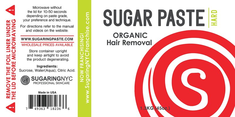 SUGARING PASTE – HARD 1.3kg 45Oz FOR TOUGHEST HAIR (BIKINI, BRAZILIAN, UNDERARMS)