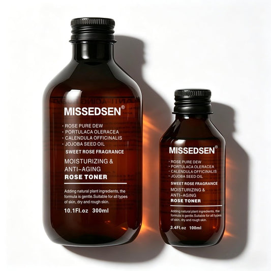 MISSEDSEN Rose Water Face Toner, Moisturizing & Anti-Aging for All Skin Types (13.5Fl oz)