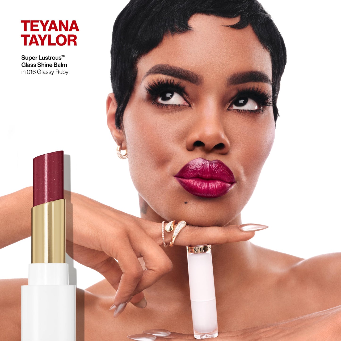 REVLON Super Lustrous Glass Shine Balm, Moisturizing Lip Makeup, Shiny Finish, Made with Hydrating and Nourishing Ingredients for Comfortable Wear, 0.15 oz