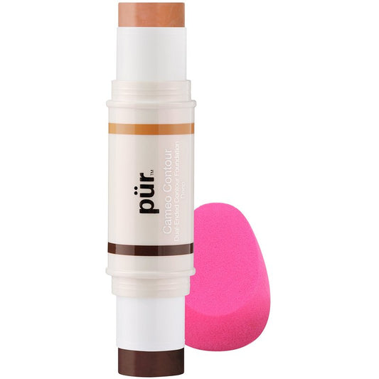 PÜR MINERALS Cameo Contour & Highlight Stick in Deep, 0.3 oz