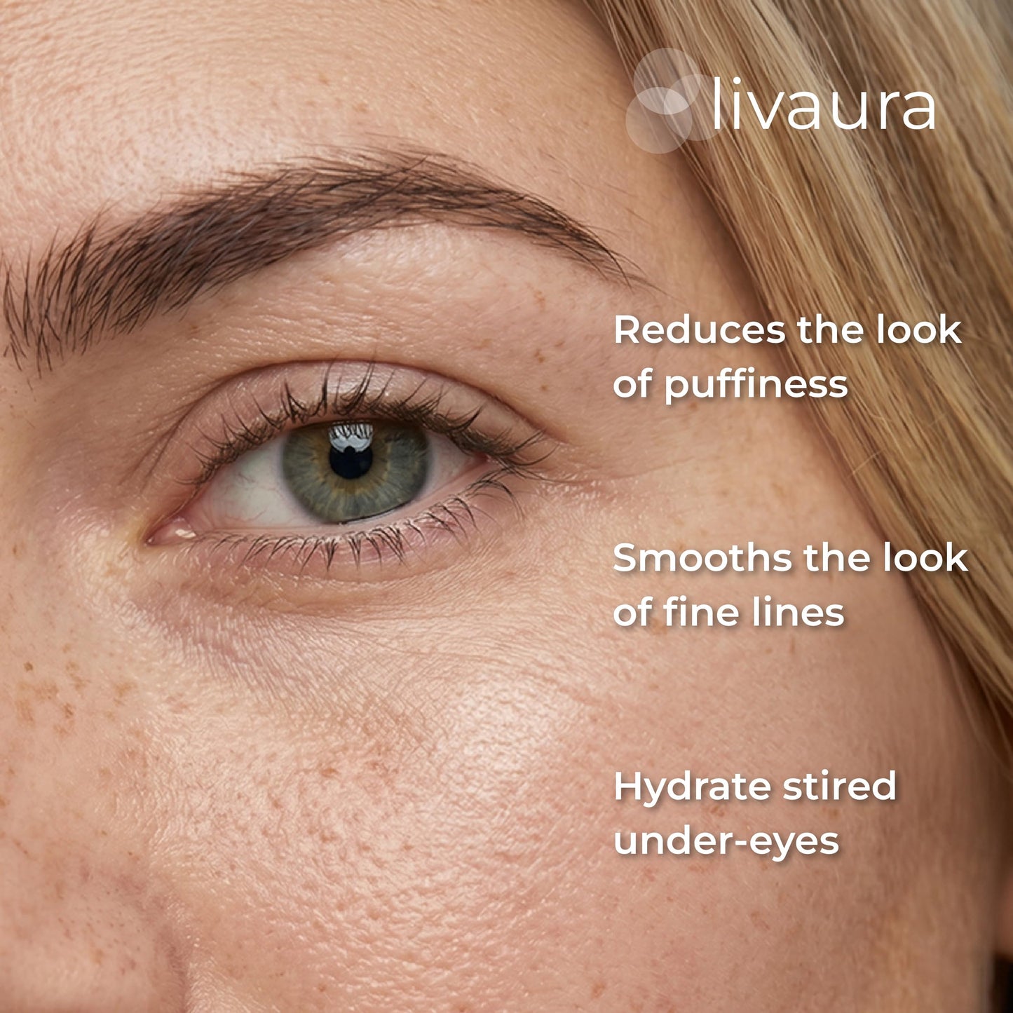 LIVAURA Retinol Super Eye Lift - Under Eye Cream for Dark Circles, Bags