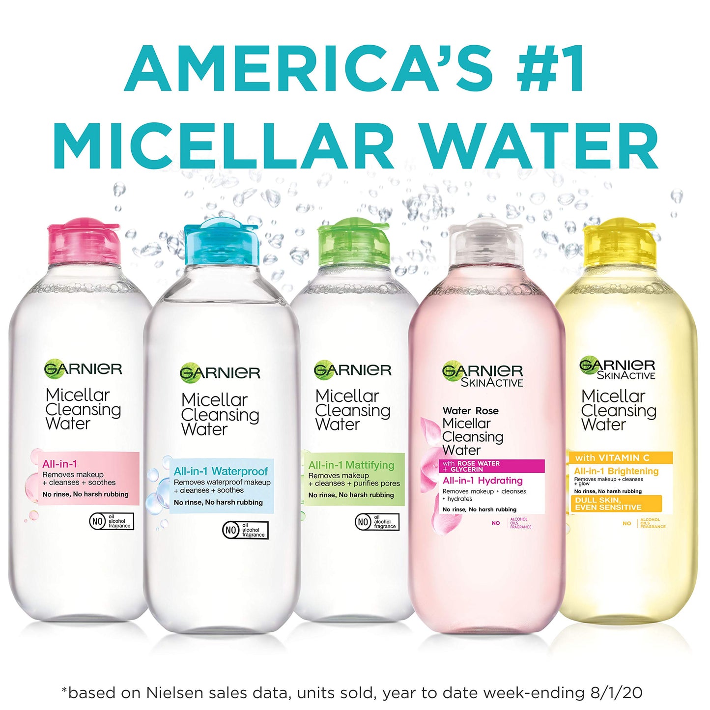 Garnier SkinActive Micellar Water for For Waterproof Makeup